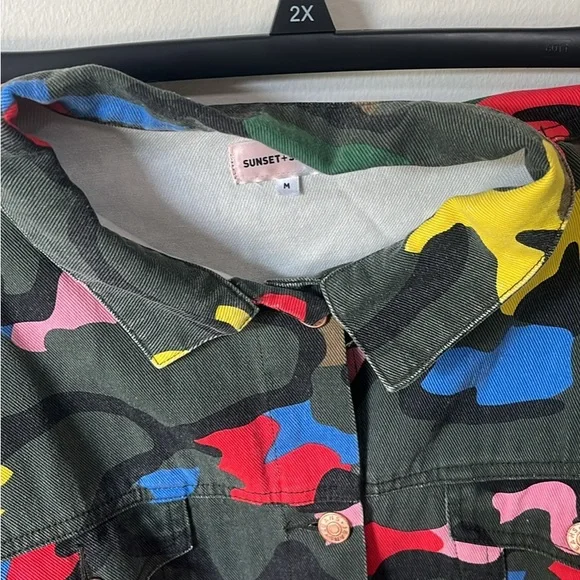 Colorful Camouflage Jacket - Picture 7 of 7